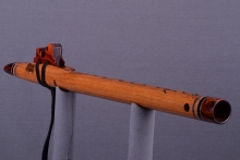 Borneo Ironwood Native American Flute, Minor, Mid F#-4, #I71H (6)